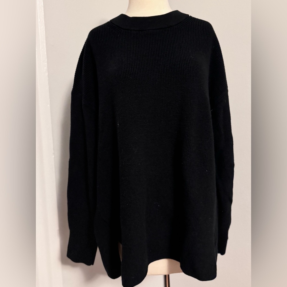 Lululemon Merino Wool-Blend Ribbed Crewneck Sweater
